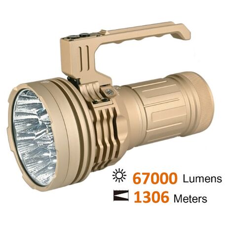 Φακός μεγάλης ισχύος Acebeam X75-70.3 Power Bank +Battery /Dessert