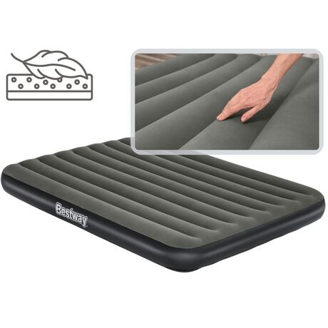 BESTWAY Tritech™ Air Mattress Queen 2.03x1.52x25cm, Φουσκωτό Στρώμα Ύπνου Διπλό, 6713N
