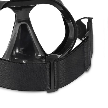 Μάσκα Θαλάσσης Salvas Wanted Black Softband 52203