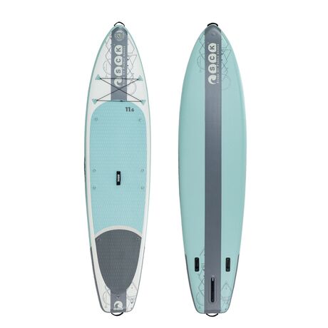 SCK φουσκωτή σανίδα SUP Mare Nero 11'6" πακέτο Γκρι