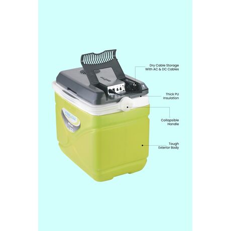 ΨΥΓΕΙΟ ΗΛΕΚΤΡΙΚΟ PRUDENCE  AC/DC 30LTR ΜΠΛΕ