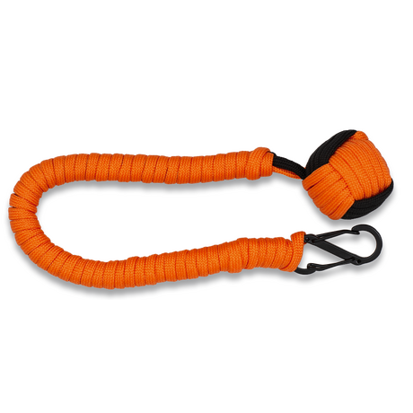 ΜΠΡΕΛΟΚ PARACORD Albainox, Monkey Fist, 31cm -Orange