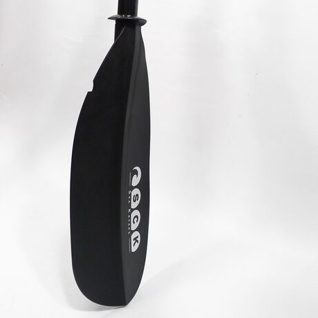 Κουπί καγιάκ ρυθμιζόμενο 222-2325cm Αλουμινίου διαιρούμενο Deluxe - Μαύρο