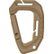 Κρίκος Carabiner Albainox συνθετικός Coyote