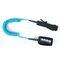 SUP leash σπιράλ 10ft Τυρκουάζ