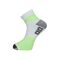 COM.RUNNING SOCKS RUN1 ΑΣΠΡΟ-ΠΡΑΣΙΝΟ M 39-42