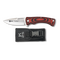 ΣΟΥΓΙΑΣ K25, CNC/G10 penknife. Black-red. Bl 9.80cm, 18867